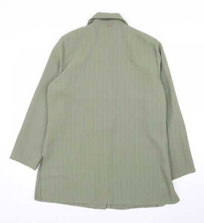 Womens UK Size 14 Bonmarché Green Basic Blouse