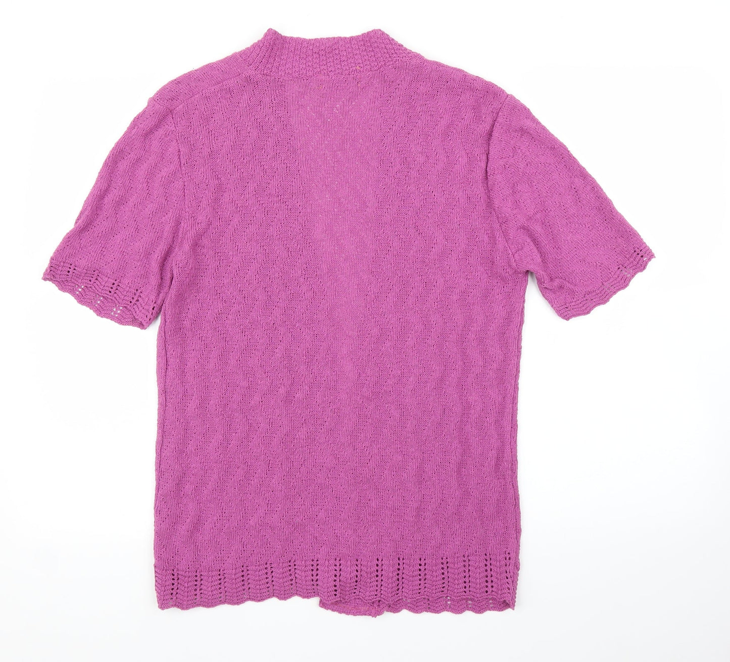 ME Womens Purple   Cardigan Jumper Size M
