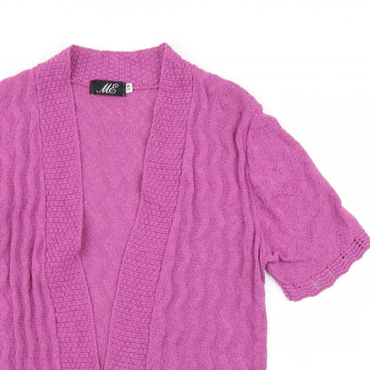 ME Womens Purple   Cardigan Jumper Size M