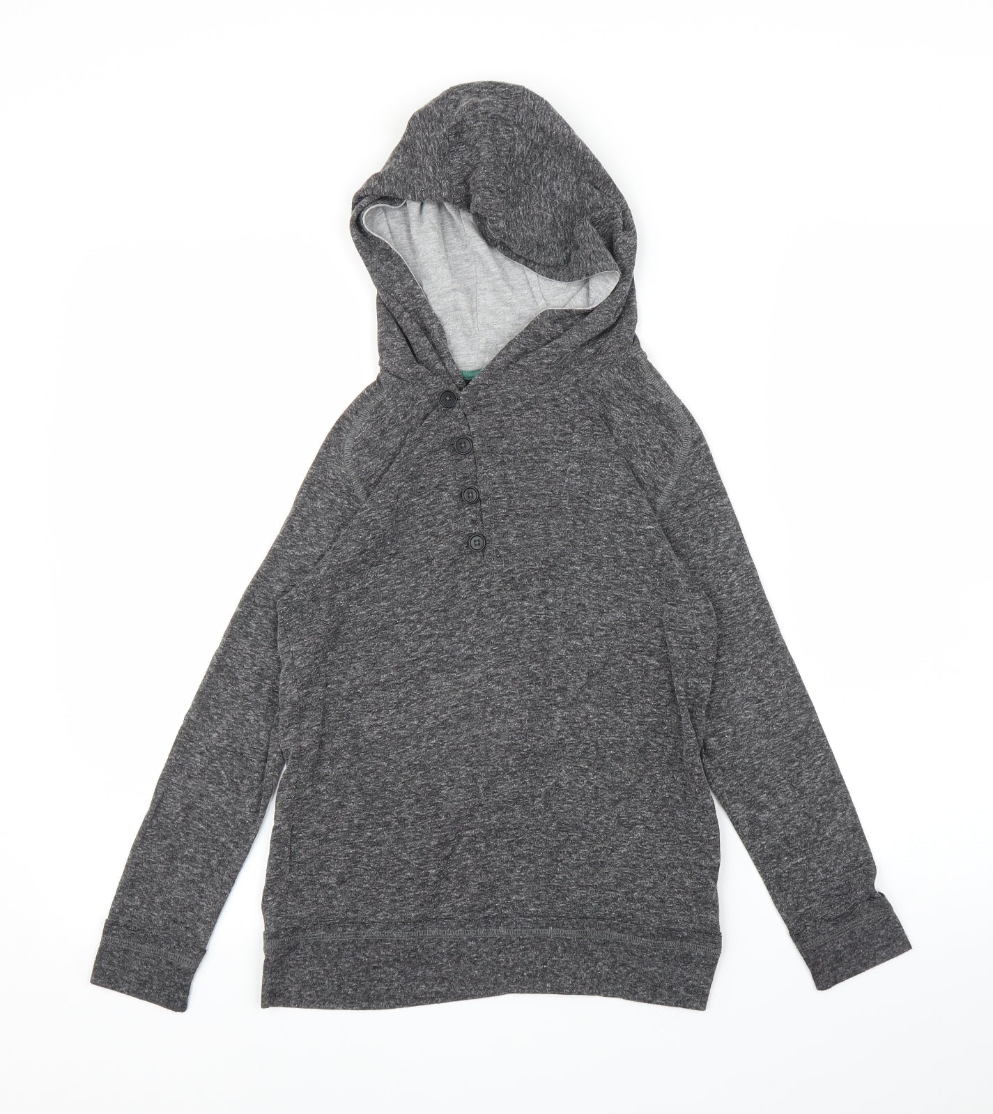 M&S Girls Grey   Pullover Hoodie Size 9-10 Years