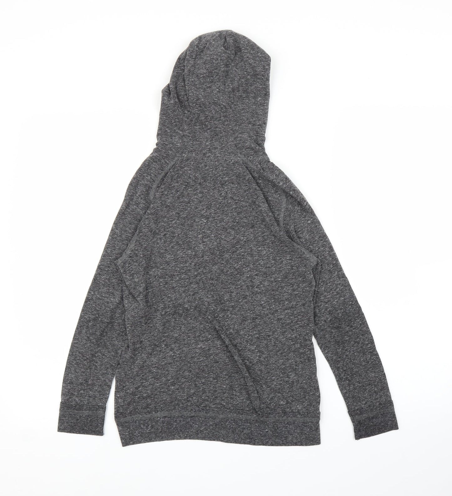 M&S Girls Grey   Pullover Hoodie Size 9-10 Years