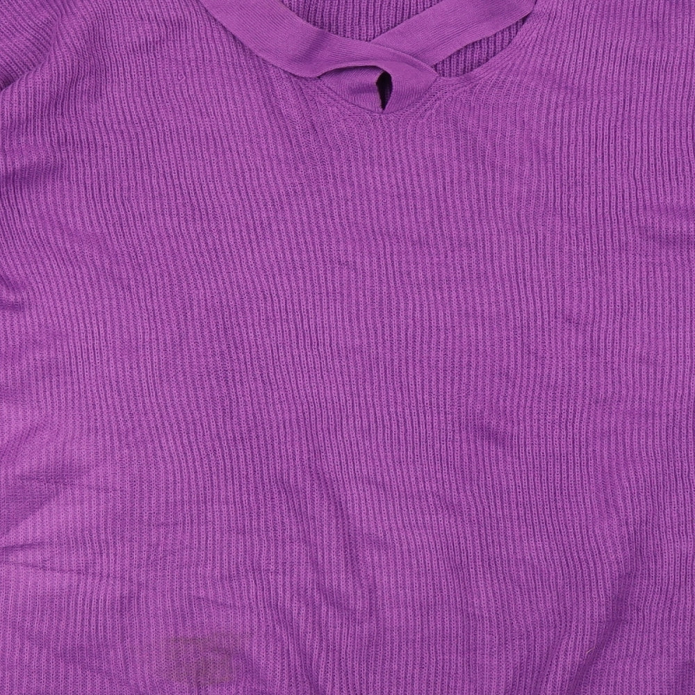 George Womens Purple   Pullover Jumper Size 16