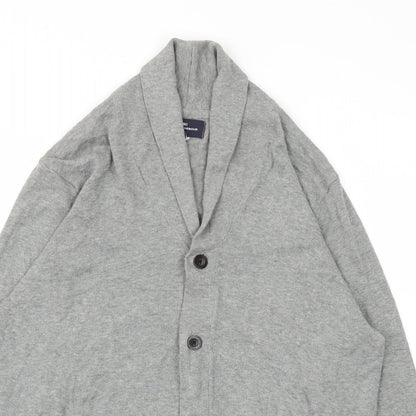 Mens UK Size L Blue Harbour Grey Pullover Sweatshirt