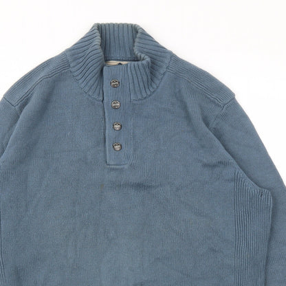 Mens UK Size L NEXT Blue Pullover Sweatshirt