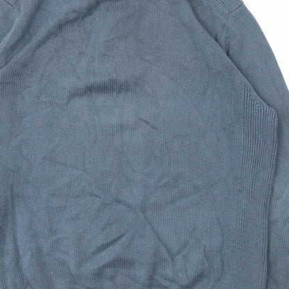 Mens UK Size L NEXT Blue Pullover Sweatshirt