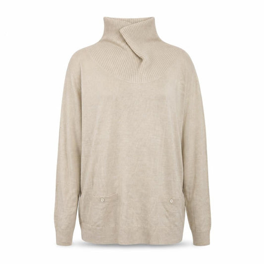 BHS Womens Beige   Pullover Jumper Size 14
