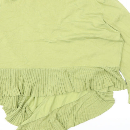 Hope Womens Green   Cardigan Jumper Size 16