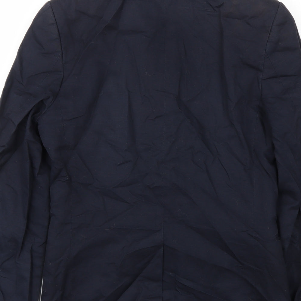 Mens UK Size 36 Topman Regular Blue Suit Jacket