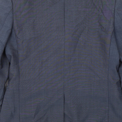 Topman Mens Blue   Jacket Blazer Size 36