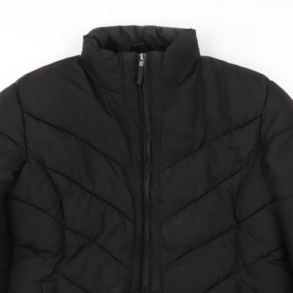 George Womens Black   Jacket Coat Size 12