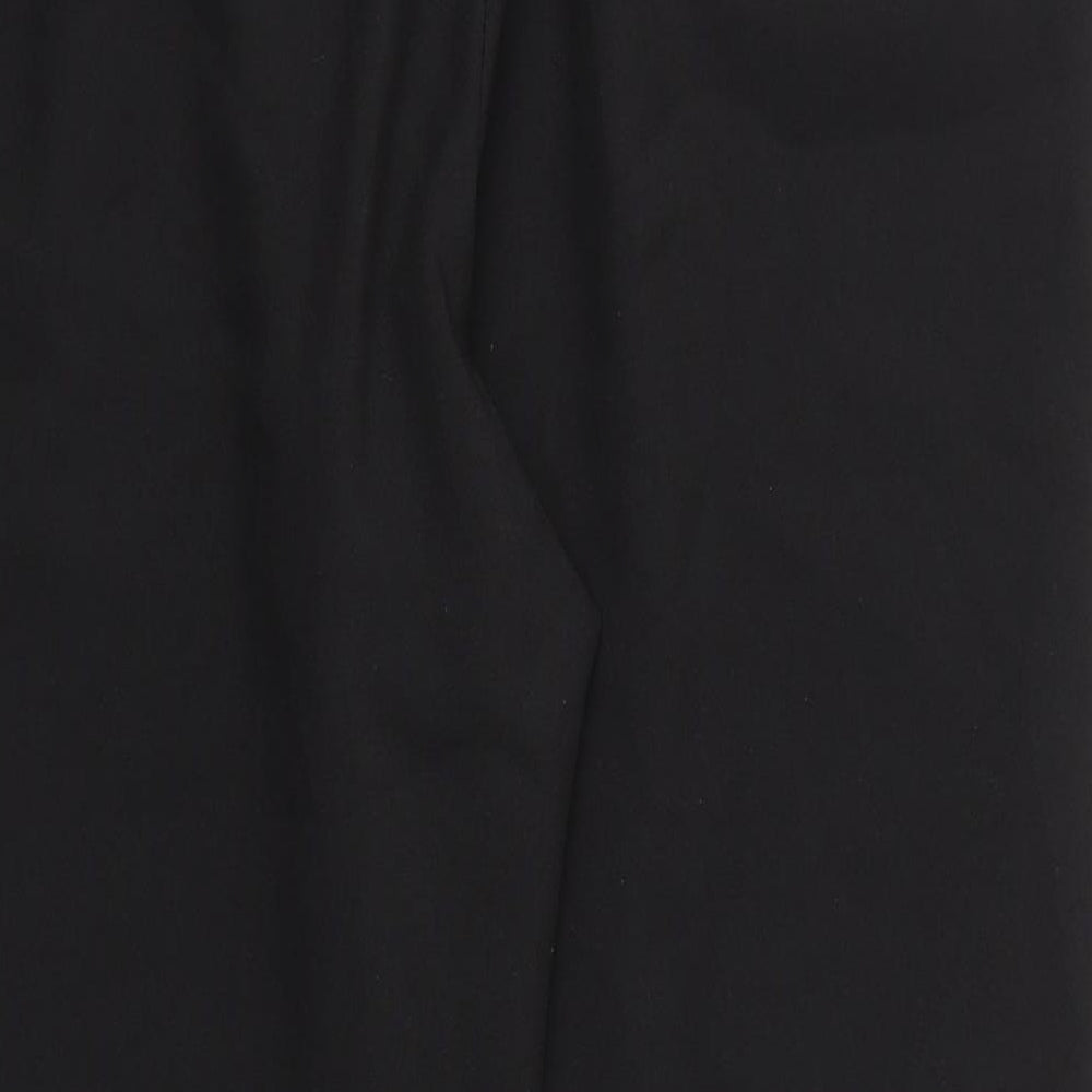 Womens UK Size 16 BM Regular Fit  Black Trousers