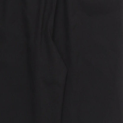 Womens UK Size 16 BM Regular Fit  Black Trousers