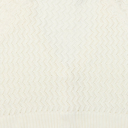 BM Womens Ivory   Cardigan Jumper Size L