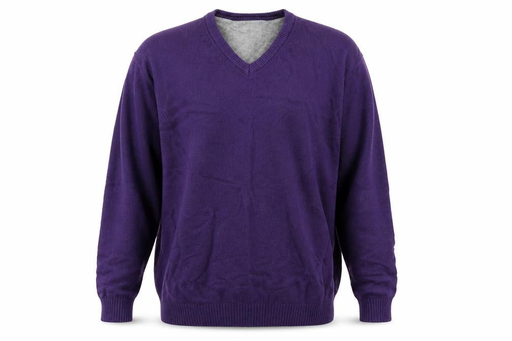 Mens UK Size L Maine Purple Pullover Sweatshirt