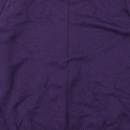 Mens UK Size L Maine Purple Pullover Sweatshirt
