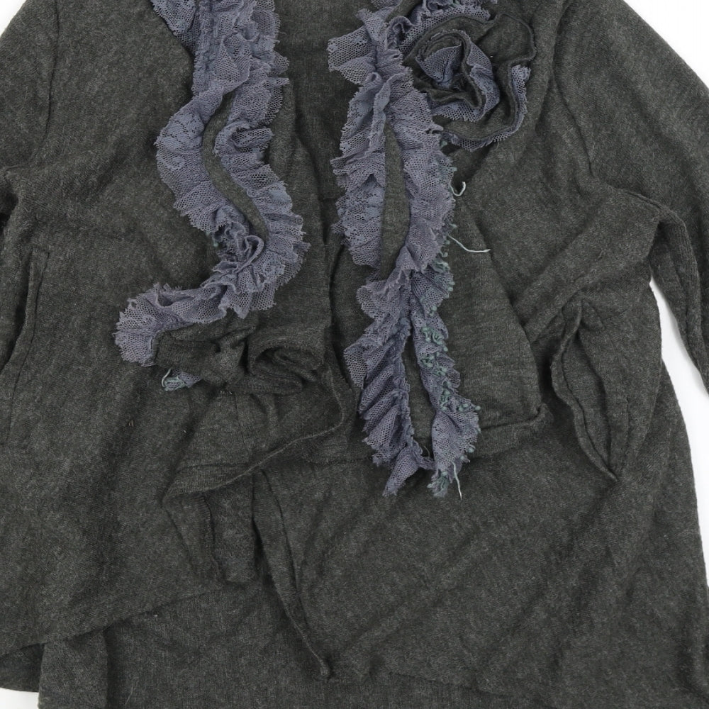 Uttam Boutique Womens Green   Wrap Jumper Size M