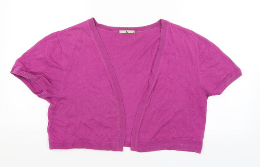 TU Womens Pink   Wrap Jumper Size 16