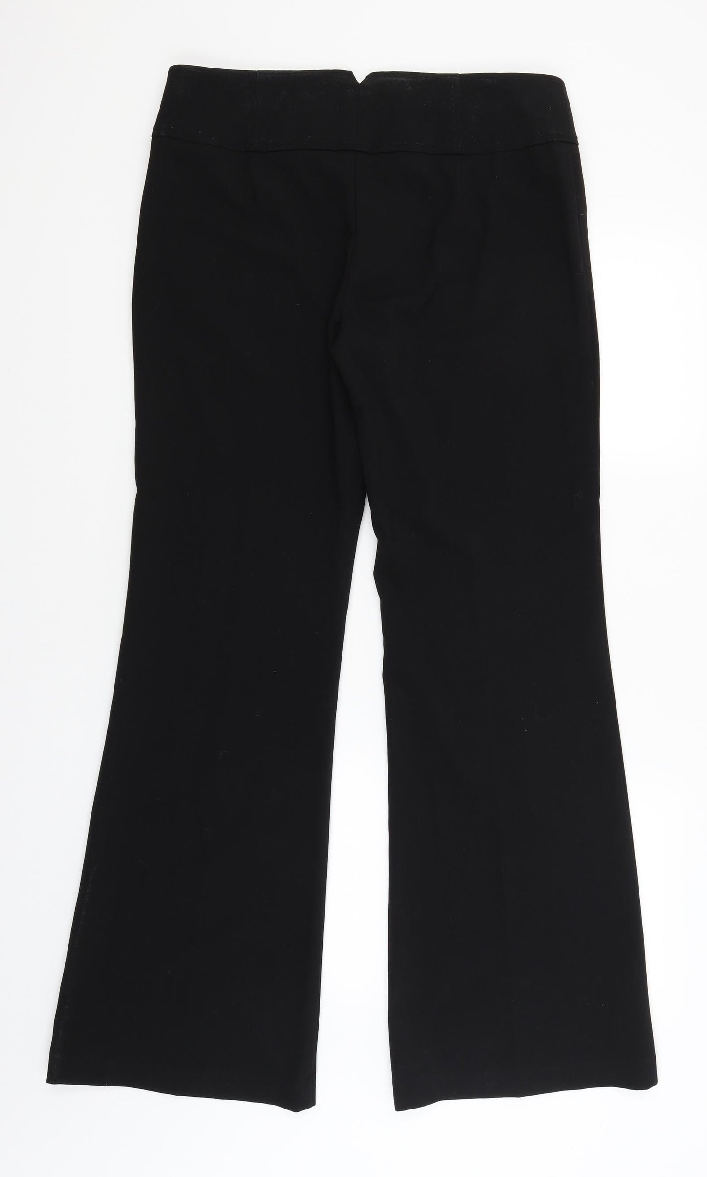 M&S Womens Black   Dress Pants Trousers Size 12 L32.5 in