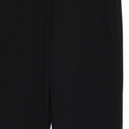 M&S Womens Black   Dress Pants Trousers Size 12 L32.5 in