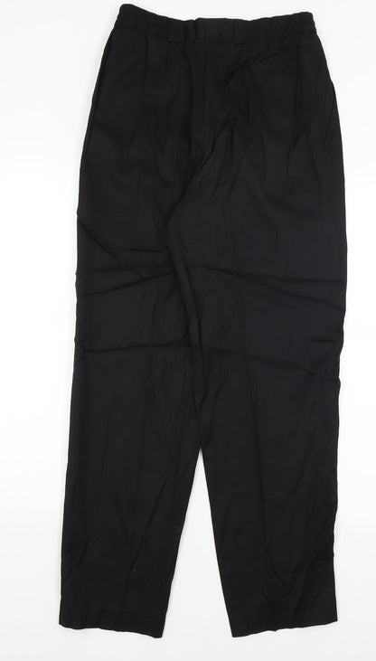 Primeur Womens Black   Dress Pants Trousers Size 12 L28 in