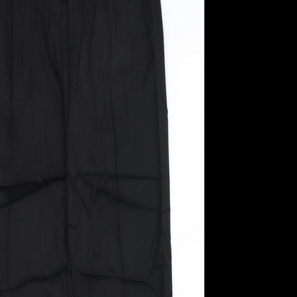 Primeur Womens Black   Dress Pants Trousers Size 12 L28 in