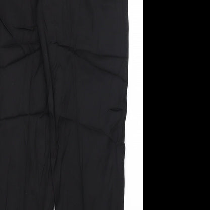Primeur Womens Black   Dress Pants Trousers Size 12 L28 in