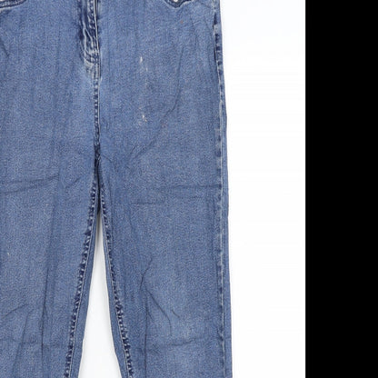 Atlas Womens Blue   Straight Jeans Size 12 L24.5 in