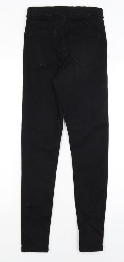 Denim Co Womens Black   Skinny Jeans Size 8 L27 in