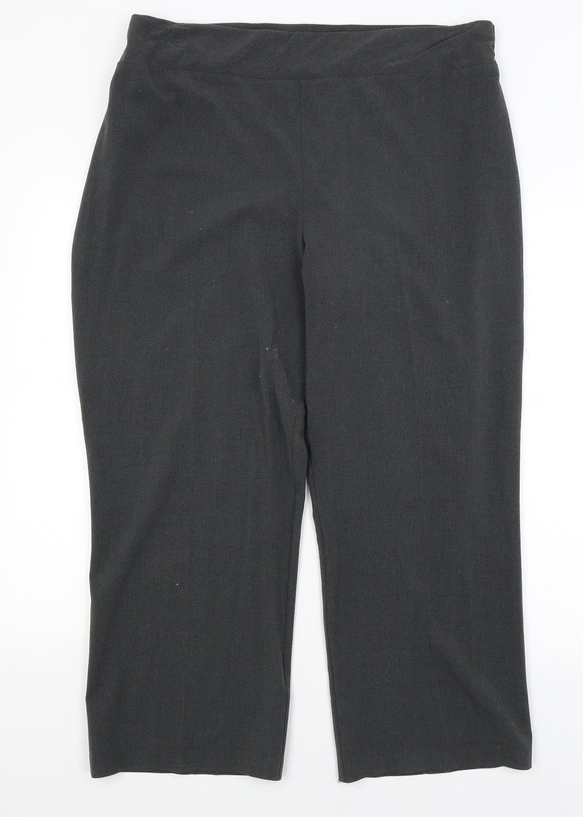 Simply Stockshop Womens Grey   Trousers  Size 20 L25 in