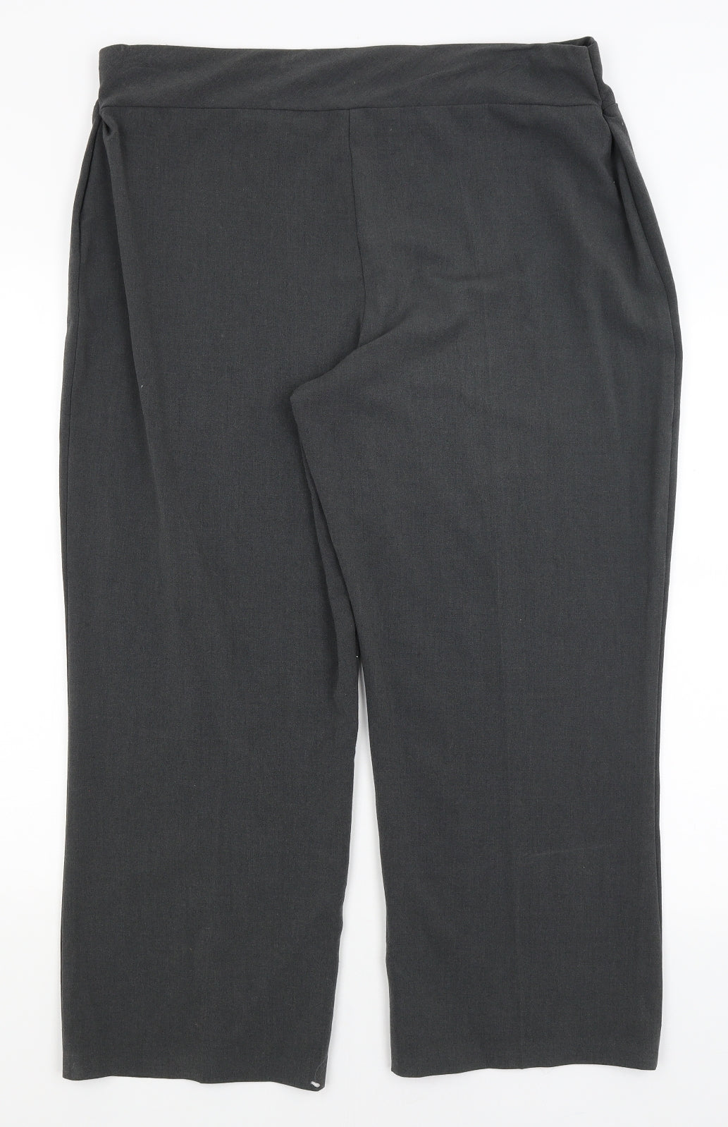 Simply Stockshop Womens Grey   Trousers  Size 20 L25 in