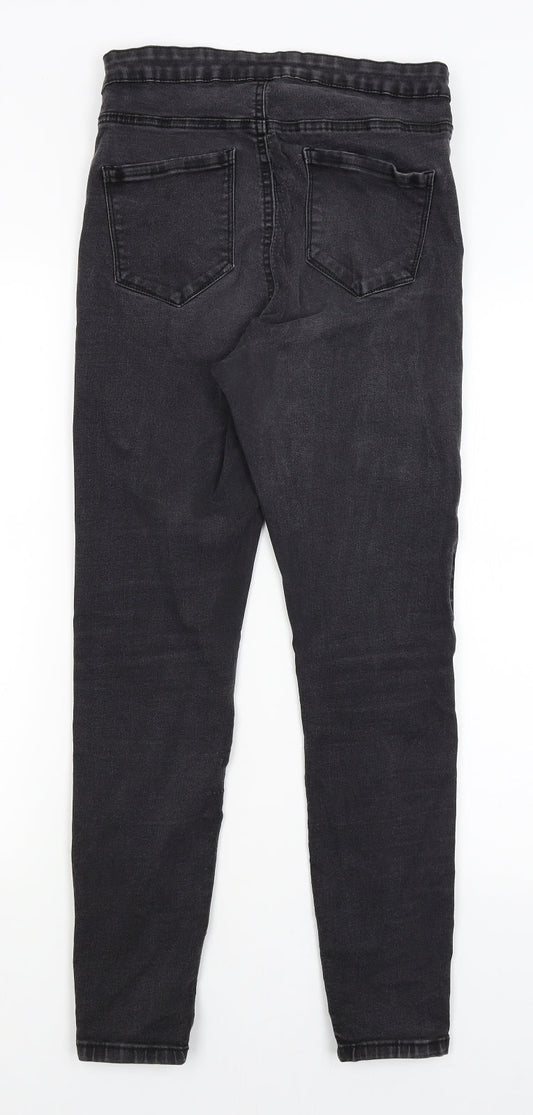 Denim Co Womens Black   Skinny Jeans Size 14 L27 in