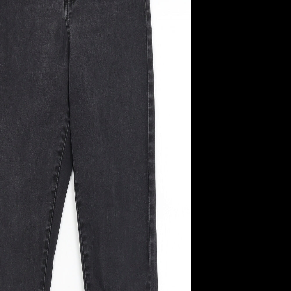 Denim Co Womens Black   Skinny Jeans Size 14 L27 in