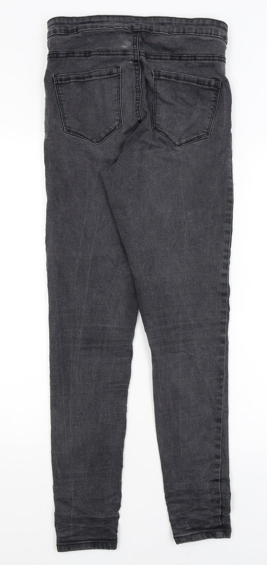 Denim Co Womens Black   Skinny Jeans Size 12 L28.5 in