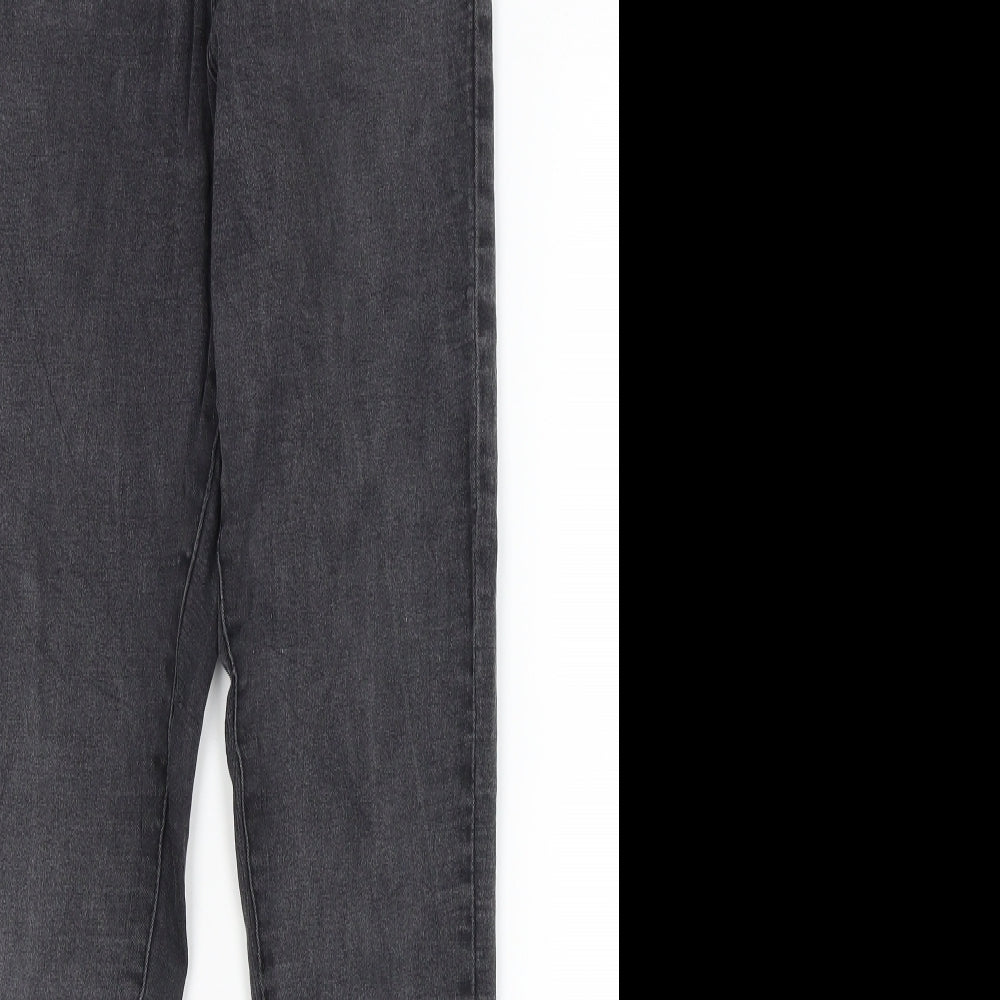 Denim Co Womens Black   Skinny Jeans Size 12 L28.5 in