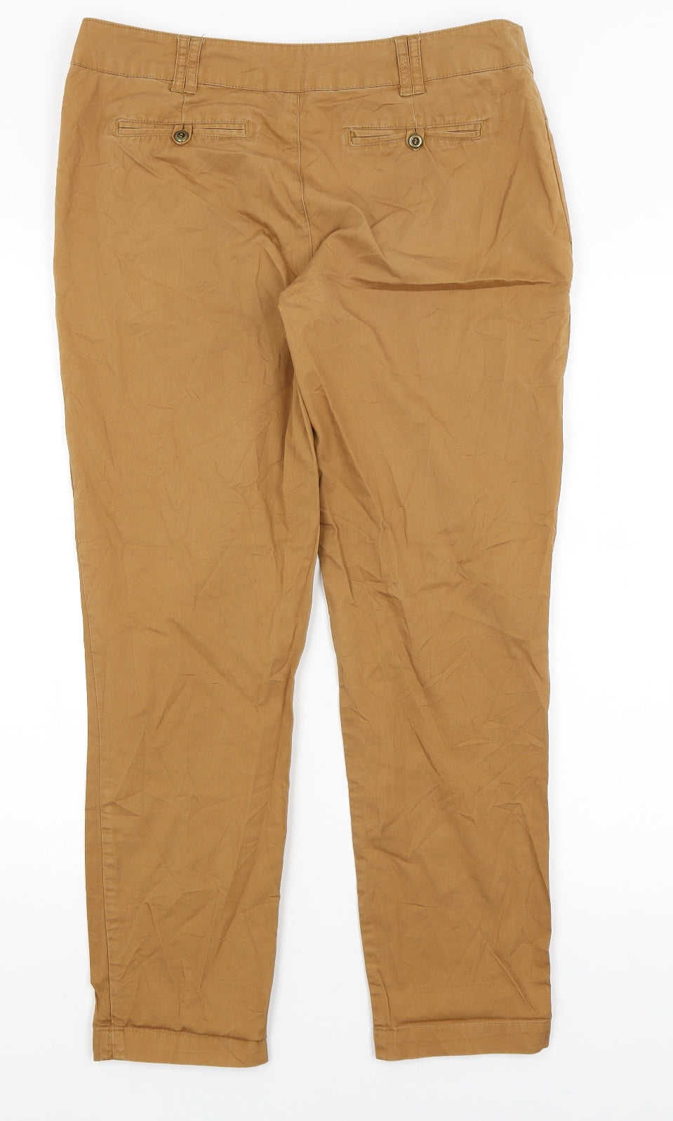 Pimkie Womens Brown   Chino Trousers Size 8 L27 in