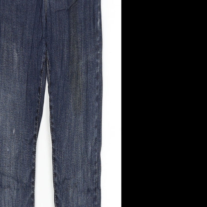 NEXT Womens Blue   Skinny Jeans Size 6 L27 in