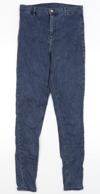 Topshop Mens Blue   Skinny Jeans Size 30 in L29 in