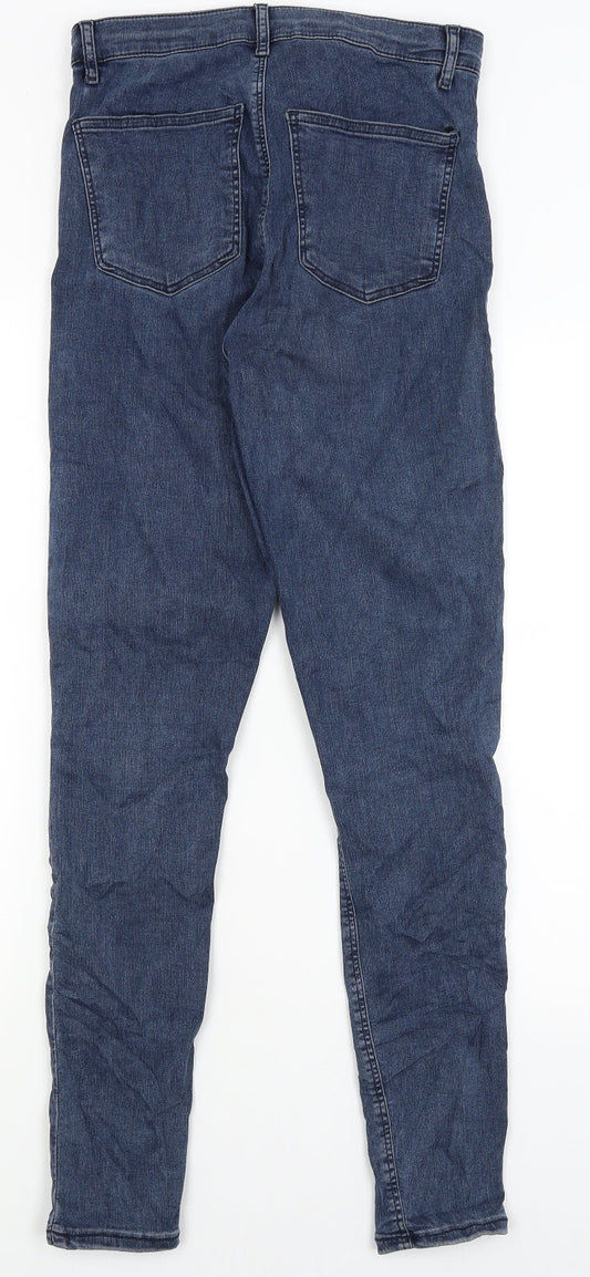 Topshop Mens Blue   Skinny Jeans Size 30 in L29 in