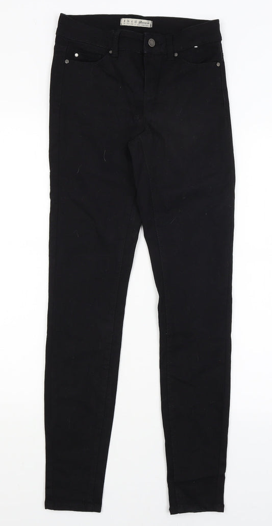 Denim Co Womens Black   Skinny Jeans Size 8 L29 in