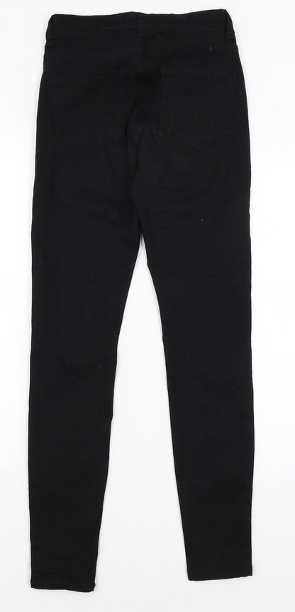 Denim Co Womens Black   Skinny Jeans Size 8 L29 in