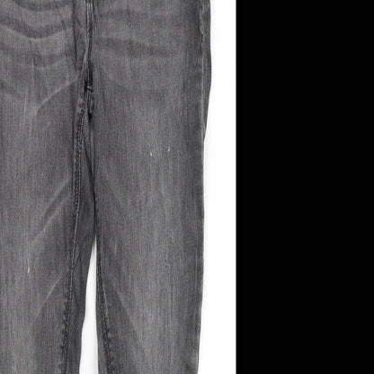 Denim Co Womens Grey   Skinny Jeans Size 14 L27 in
