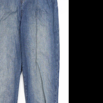 Bershka Mens Blue   Straight Jeans Size 32 in L29 in