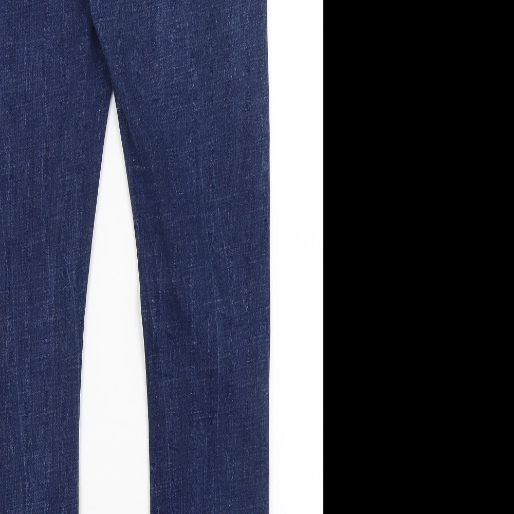 Denim Co Womens Blue   Skinny Jeans Size 10 L28 in