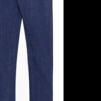 Denim Co Womens Blue   Skinny Jeans Size 10 L28 in