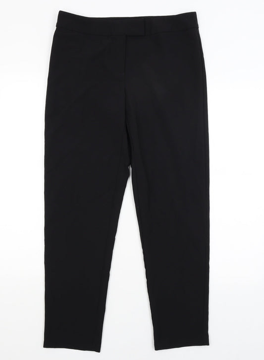 George Womens Black   Trousers  Size 12 L28.5 in