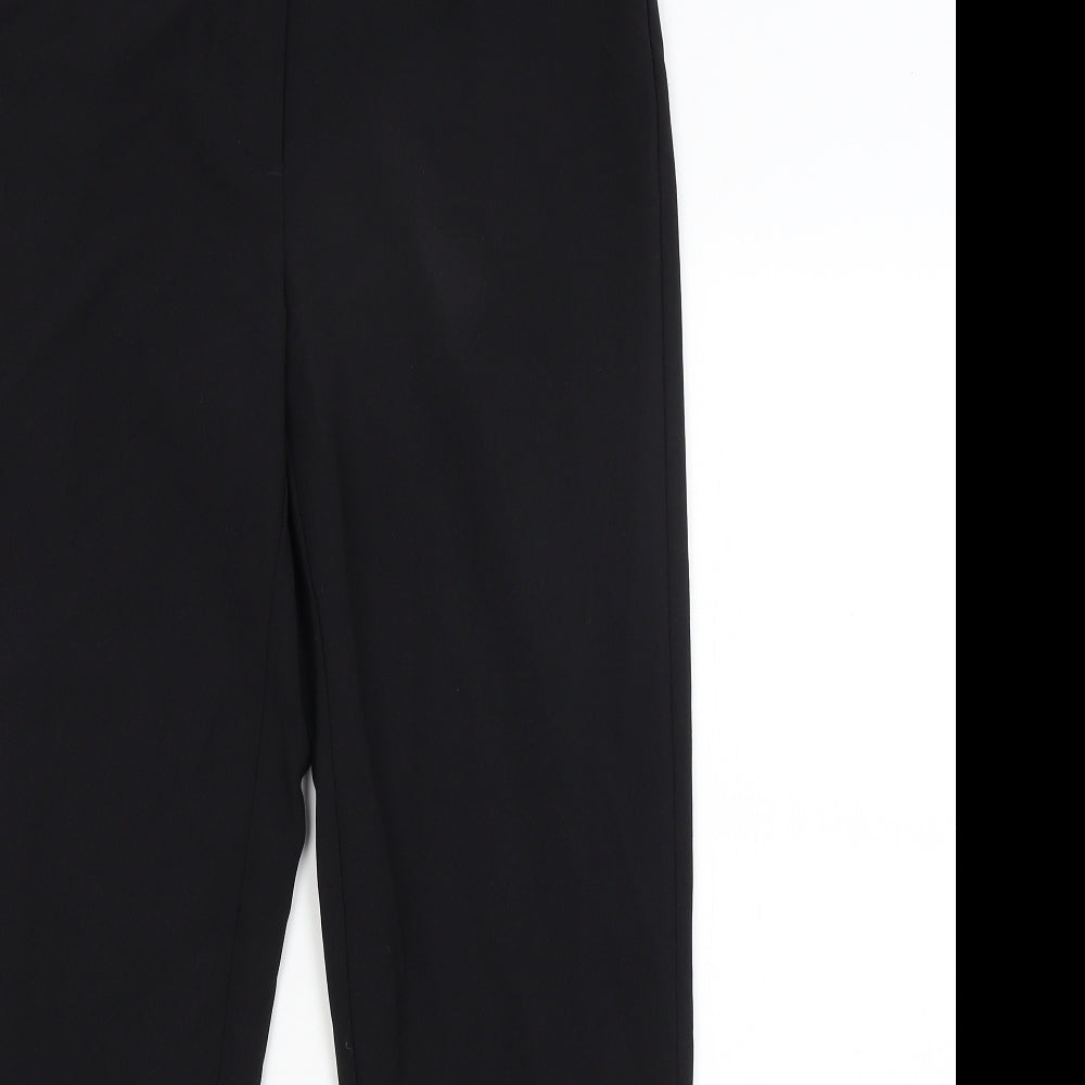 George Womens Black   Trousers  Size 12 L28.5 in
