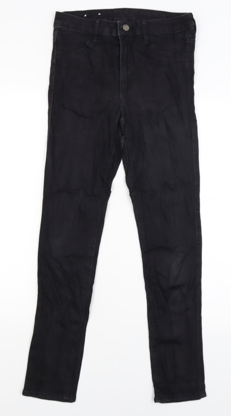 Womens UK Size 8 H&M Slim Fit Skinny Black Jeans