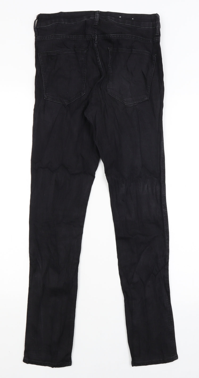 Womens UK Size 8 H&M Slim Fit Skinny Black Jeans