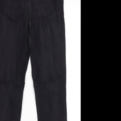 Womens UK Size 8 H&M Slim Fit Skinny Black Jeans