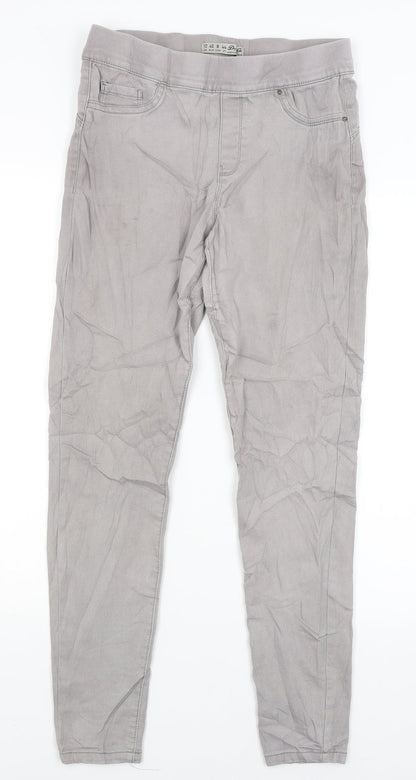 Denim Co Womens Grey   Jegging Jeans Size 12 L27.5 in